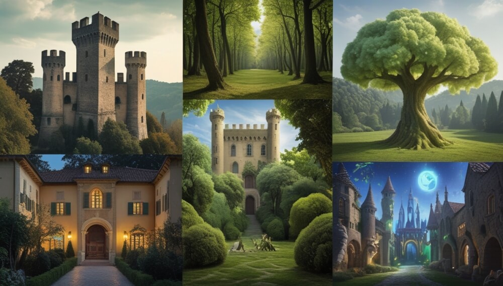 Esempi di location reali per eventi fantasy: castelli, boschi, palazzi storici e spazi industriali riconvertiti