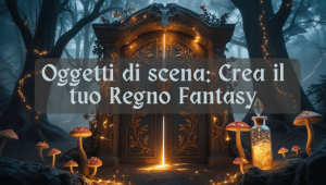 crea un regno fantasy con oggetti di scena