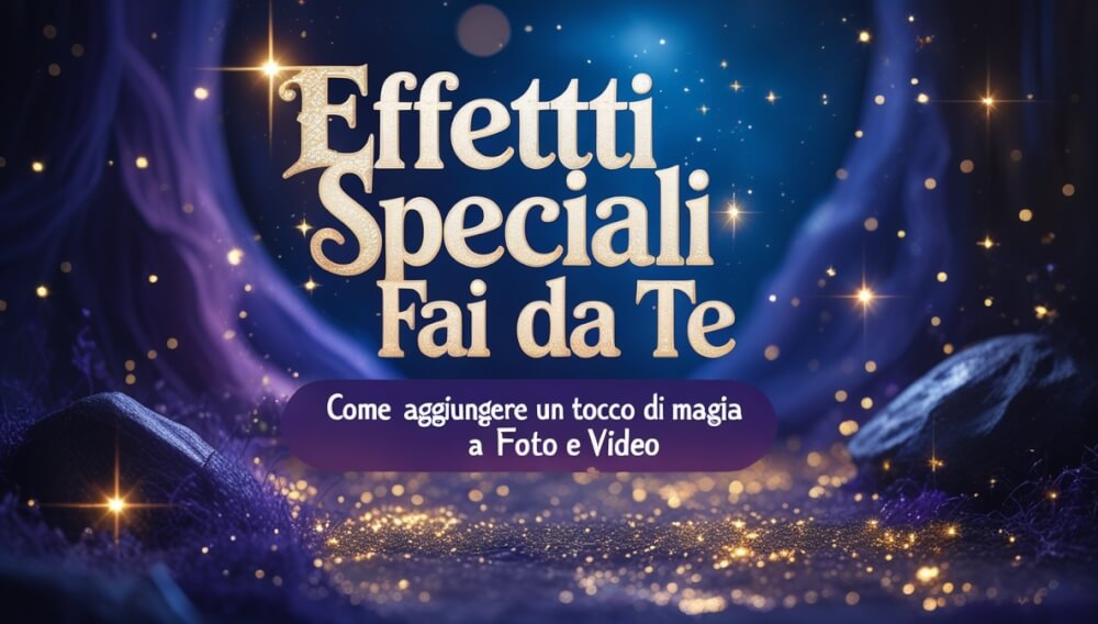 Effetti speciali fai da te